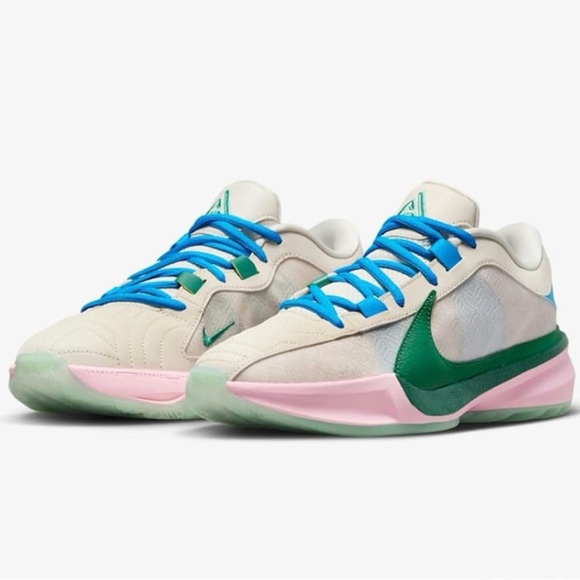 NIKE Air Giannis Greek Freak 5 DX4985-100 Low Top Basketball Athletic Shoes 13